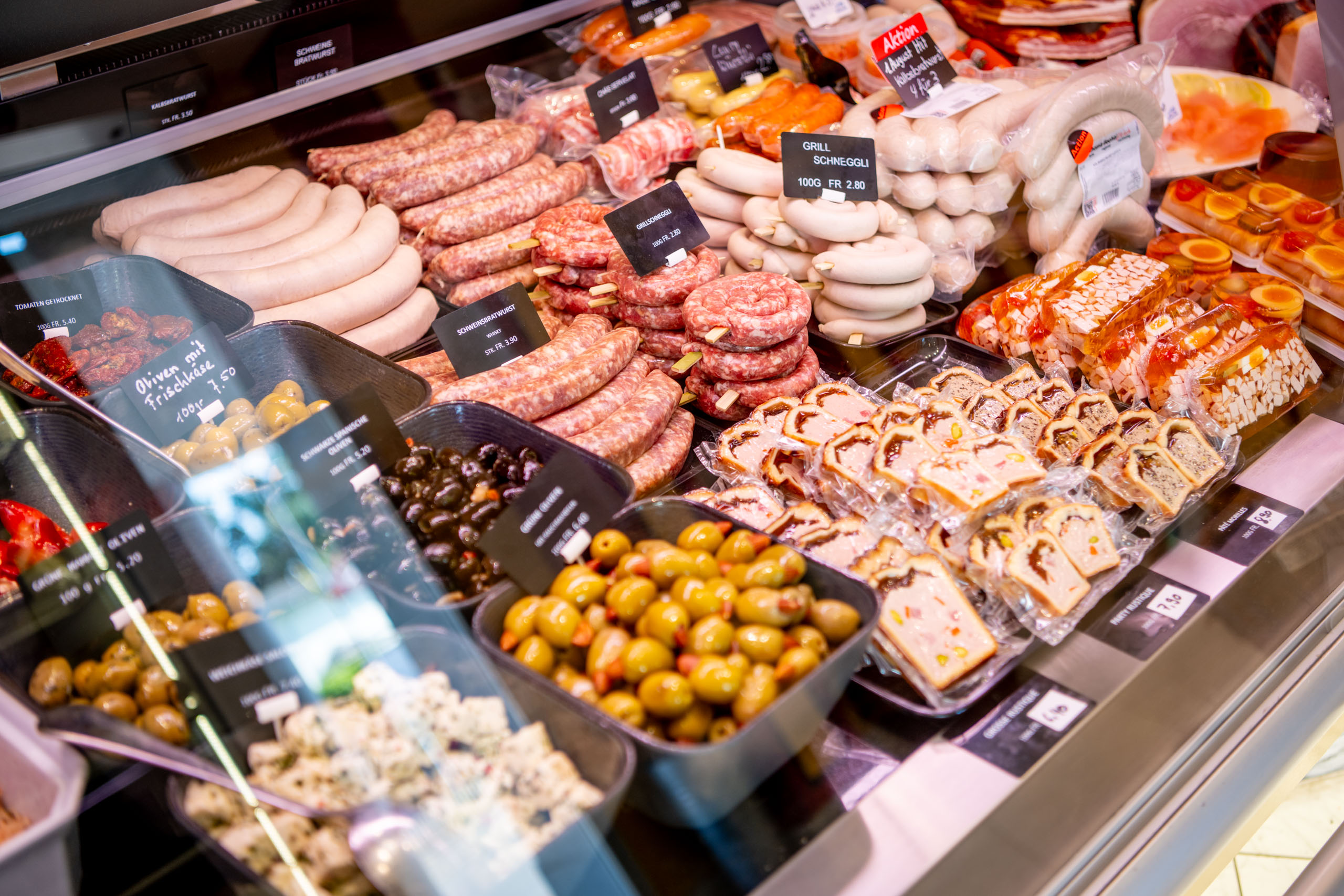 Stampfli Liechti Fleisch in Kriegstetten Fleisch Sortiment